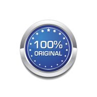 100 Percent Original Glossy Shiny Circular Vector Button N3