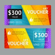 Gift Voucher Vector