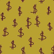 Dollars money cash green background