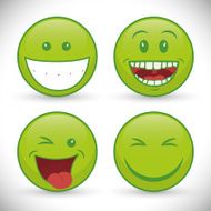 Funny cartoon face N12