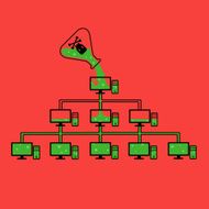 Hacker breaks into computers