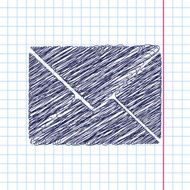 Vector mail icon Eps10