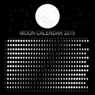 Moon calendar 2015