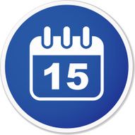 calendar sticker