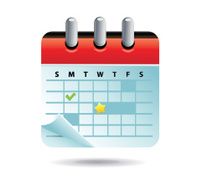 Single Calender Icon