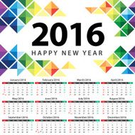 Calendar 2016 N9