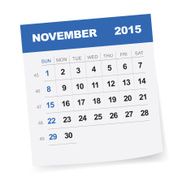 November 2015 Calendar
