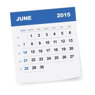 June 2015 Calendar