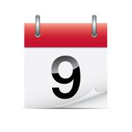 Detailed calendar icon
