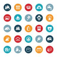 Parks and Campground Icons