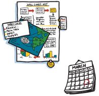 CHART CALENDAR MAP