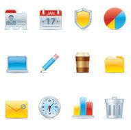 Office icon set N3