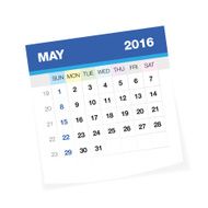 May 2016 Calendar