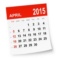 April 2015 Calendar N2