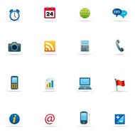 Icon Set Technology and Office Color