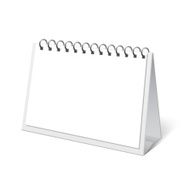 mock up Desk Calendar
