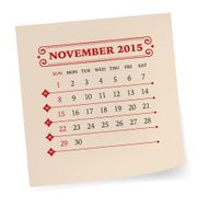 November 2015 Calendar N3