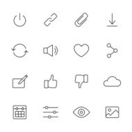 Basic Interface Icons