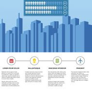 City Infographic Timeline