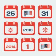 calendar icons N12