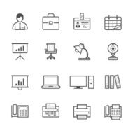 Business and Office icons N4