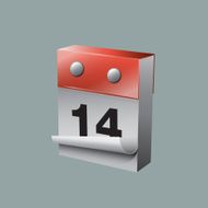 3D Calendar Icon