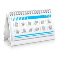 Desk calendar mockup N3