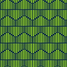 Geometric abstract seamless pattern with green line N2