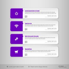 Design layout modern symbols tabs N4 free image download