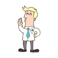 Cartoon Businessman N9
