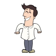 Cartoon Businessman N10