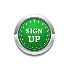 Sign Up Vector Button Icon N3