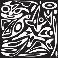 abstract black and white pattern