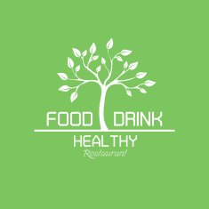 Food and Drink Healthy Restaurant labels
