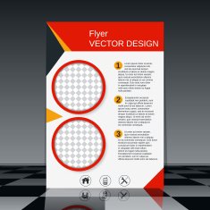 Brochure cover design template N2