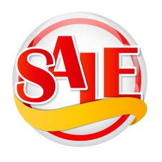 Sale Sticker Banner Template Vector Illustration N2