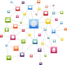 Flat Icons with shadow N9