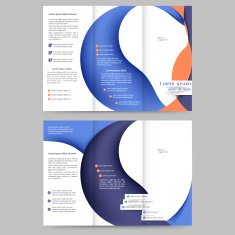 Abstract brochure template N8