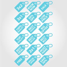 Sale Tag set