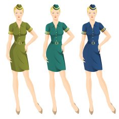 Military girl