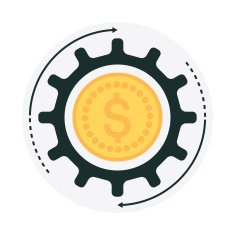 Money management theme flat style colorful vector icon for in N4
