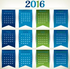 Flag Calendar-2016