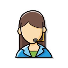 customer service doodle