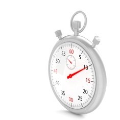 stopwatch 3d illustration