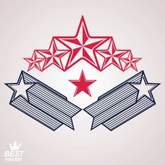 Vector 3d symbol Web and graphic design element