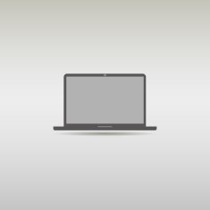 Vector laptop icon