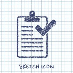 Clipboard with checklist icon N6