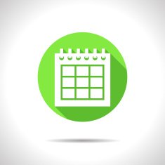Vector calendar icon Epsflat0