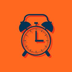 icon of alarm clock N2