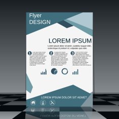 Brochure cover vector template N19
